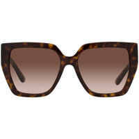Zegarki & Biżuteria  Damskie okulary przeciwsłoneczne D&G Occhiali da Sole Dolce&Gabbana DG4438 502/13 Brązowy