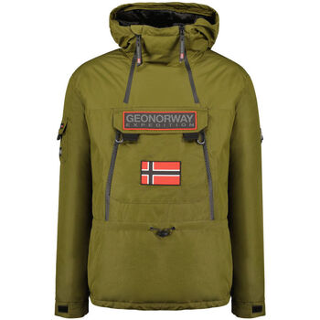 tekstylia Męskie Bluzy dresowe Geographical Norway Benyamine054 Man Kaki Zielony