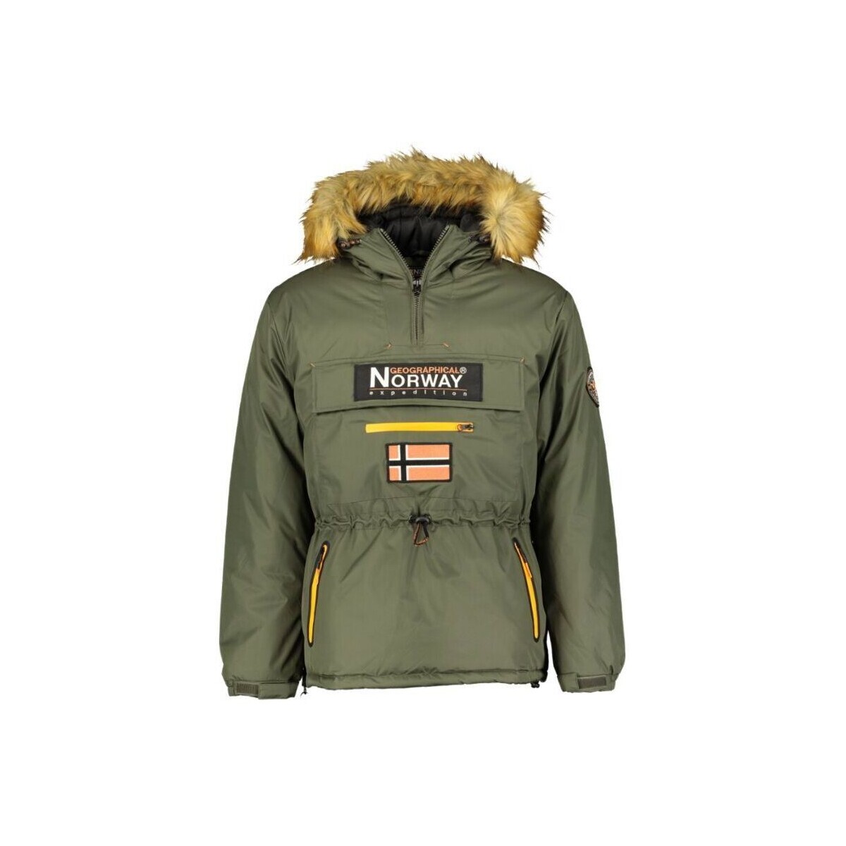 tekstylia Męskie Bluzy dresowe Geographical Norway - Axpedition-WT1072H Zielony