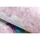 Dom Dywany Rugsx Dywan do prania JUNIOR 52063.802 Tęcza, chmurki 140x190 cm Różowy