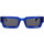 Zegarki & Biżuteria  okulary przeciwsłoneczne Off-White Occhiali da Sole  Lecce 14607 Niebieski