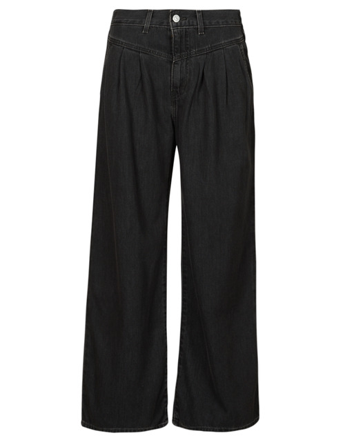 tekstylia Damskie Jeans flare / rozszerzane  Levi's FEATHERWEIGHT BAGGY Lightweight Czarny