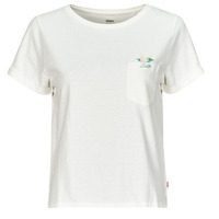 tekstylia Damskie T-shirty z krótkim rękawem Levi's GR MARGOT POCKET TEE Biały