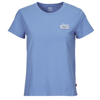 tekstylia Damskie T-shirty z krótkim rękawem Levi's THE PERFECT TEE Blue