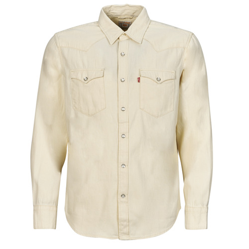tekstylia Męskie Koszule z długim rękawem Levi's BARSTOW WESTERN STANDARD Lightweight Biały