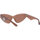 Zegarki & Biżuteria  okulary przeciwsłoneczne D&G Occhiali da Sole Dolce&Gabbana DG4439 3411/3 Brązowy