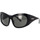 Zegarki & Biżuteria  okulary przeciwsłoneczne Ambush Occhiali da Sole  Daniel 11007 Czarny