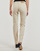tekstylia Damskie Spodnie z pięcioma kieszeniami Vero Moda VMWILD Beżowy