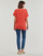 tekstylia Damskie T-shirty z krótkim rękawem Vero Moda VMNEWLEXSUN  Czerwony