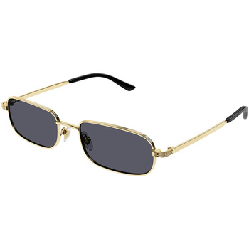 Zegarki & Biżuteria  okulary przeciwsłoneczne Gucci Occhiali da Sole  GG1457S 001 Złoty