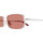 Zegarki & Biżuteria  okulary przeciwsłoneczne Gucci Occhiali da Sole  GG1457S 004 Logo Srebrny