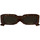 Zegarki & Biżuteria  okulary przeciwsłoneczne Gucci Occhiali da Sole  GG1426S 002 Brązowy