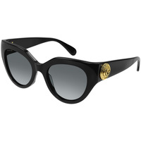Zegarki & Biżuteria  Damskie okulary przeciwsłoneczne Gucci Occhiali da Sole  GG1408S 001 Czarny
