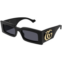 Zegarki & Biżuteria  Damskie okulary przeciwsłoneczne Gucci Occhiali da Sole  GG1425S 001 Czarny