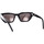 Zegarki & Biżuteria  okulary przeciwsłoneczne Yves Saint Laurent Occhiali da Sole Saint Laurent SL M127/F 001 Czarny