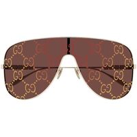 Zegarki & Biżuteria  Damskie okulary przeciwsłoneczne Gucci Occhiali da Sole  GG1436S 003 Złoty