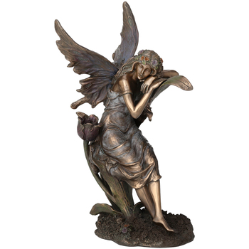 Dom Statuetki i figurki  Signes Grimalt Figure Fairy Sating Złoty