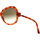 Zegarki & Biżuteria  okulary przeciwsłoneczne Gucci Occhiali da Sole  GG1432S 002 Brązowy