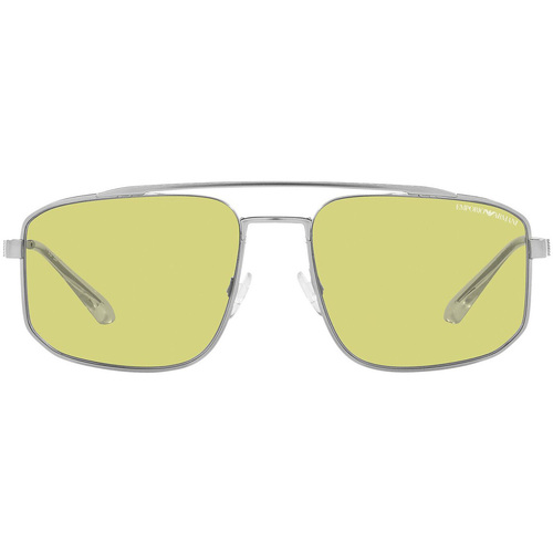 Zegarki & Biżuteria  okulary przeciwsłoneczne Emporio Armani Occhiali da Sole  EA2139 3045/2 Srebrny