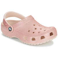 Buty Dziewczynka Chodaki Crocs Classic Glitter Clog K Różowy / Glitter