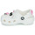 Buty Dziecko Chodaki Crocs Classic IAM Cat Clog T Biały / Różowy