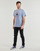 tekstylia T-shirty z krótkim rękawem Converse CHUCK PATCH TEE THUNDER DAZE Niebieski