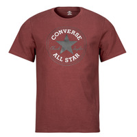 tekstylia T-shirty z krótkim rękawem Converse CHUCK PATCH TEE CHERRY DAZE Bordeaux
