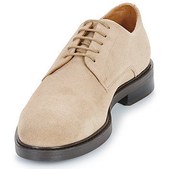 Selected SLHBLAKE SUEDE DERBY SHOE B Beżowy