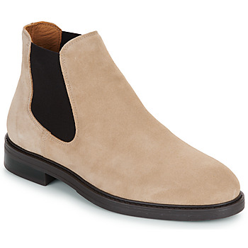 Selected SLHBLAKE SUEDE CHELSEA BOOT Beżowy