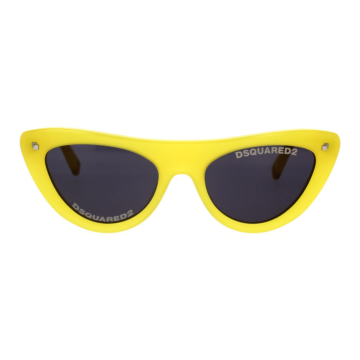 Zegarki & Biżuteria  Damskie okulary przeciwsłoneczne Dsquared Occhiali da Sole  DQ 0375 39A Żółty