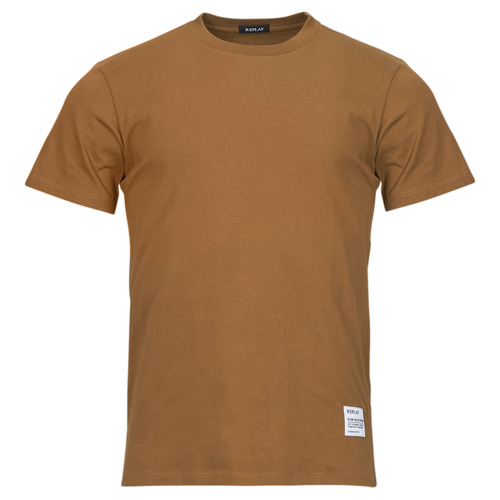 tekstylia Męskie T-shirty z krótkim rękawem Replay M6665A-000-23608P Brązowy