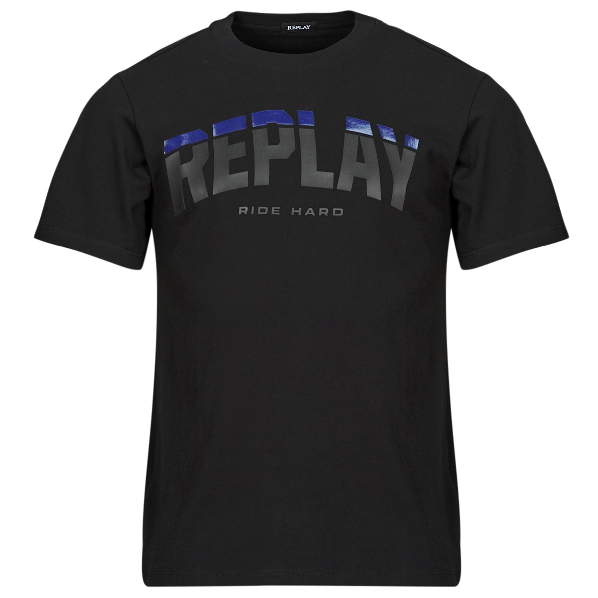 tekstylia Męskie T-shirty z krótkim rękawem Replay M6762-000-23608P Czarny