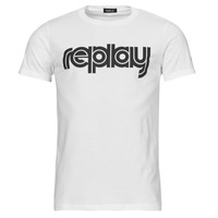 tekstylia Męskie T-shirty z krótkim rękawem Replay M6754-000-2660 Biały