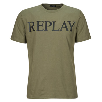 tekstylia Męskie T-shirty z krótkim rękawem Replay M6757-000-2660 Kaki