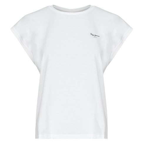 tekstylia Damskie T-shirty z krótkim rękawem Pepe jeans BLOOM Biały