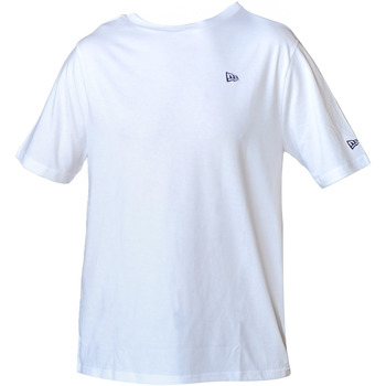 tekstylia Męskie T-shirty z krótkim rękawem New-Era NE Essentials Tee Biały