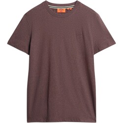 tekstylia Męskie T-shirty z krótkim rękawem Superdry 224742 Brązowy