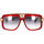 Zegarki & Biżuteria  okulary przeciwsłoneczne Cazal Occhiali da Sole  678 004 Czerwony