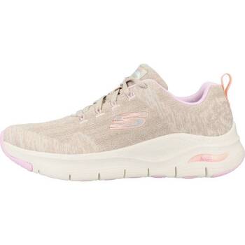 Buty Trampki Skechers ARCH FIT COMFY WAVE Beżowy
