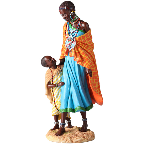 Dom Statuetki i figurki  Signes Grimalt Postać Afrykańska Niebieski
