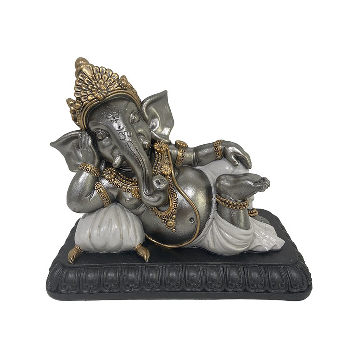 Dom Statuetki i figurki  Signes Grimalt Ganesh Srebrny
