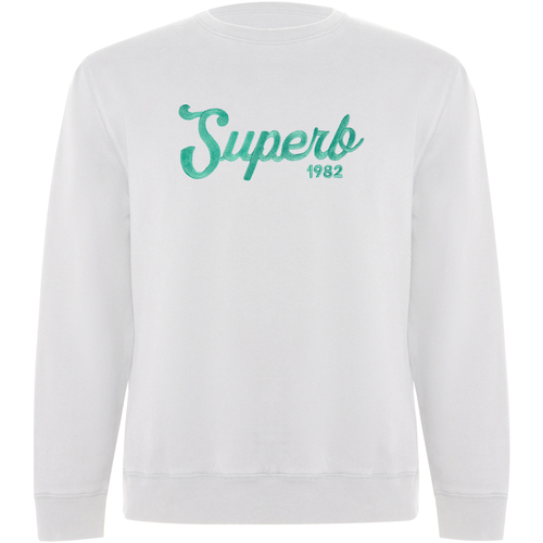 tekstylia Męskie Bluzy Superb 1982 SPRBSU-001-WHITE Biały