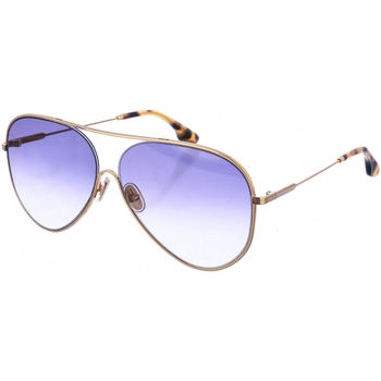 Zegarki & Biżuteria  Damskie okulary przeciwsłoneczne Victoria Beckham VB133S-710 Złoty