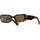 Zegarki & Biżuteria  Damskie okulary przeciwsłoneczne Miu Miu Occhiali da Sole Miu Miu MU08YS VAU01T Brązowy