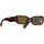 Zegarki & Biżuteria  Damskie okulary przeciwsłoneczne Miu Miu Occhiali da Sole Miu Miu MU08YS VAU01T Brązowy