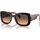 Zegarki & Biżuteria  okulary przeciwsłoneczne Prada Occhiali da Sole  PRA08S 12O50C Brązowy