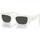 Zegarki & Biżuteria  okulary przeciwsłoneczne Prada Occhiali da Sole  PRA01S 17K08Z Biały
