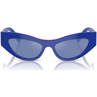 Zegarki & Biżuteria  Damskie okulary przeciwsłoneczne D&G Occhiali da Sole Dolce&Gabbana DG4450 31191U Niebieski