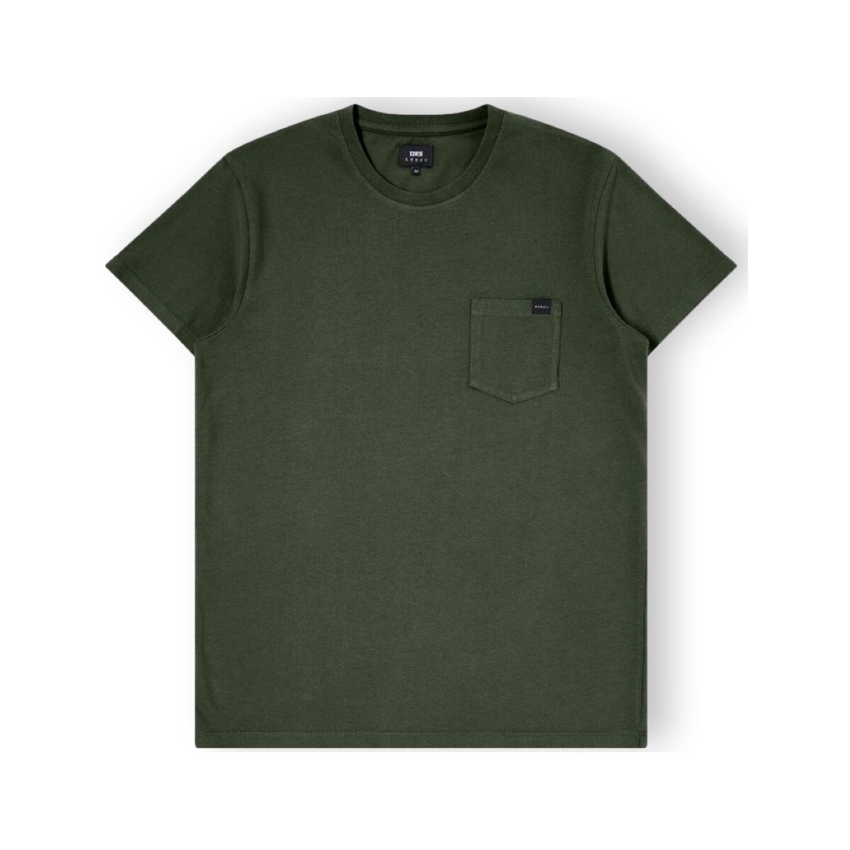tekstylia Męskie T-shirty i Koszulki polo Edwin Pocket T-Shirt - Kombu Green Zielony
