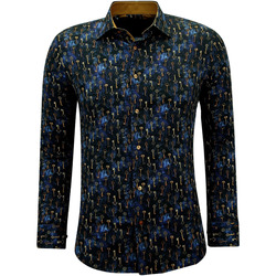 tekstylia Męskie Koszule z długim rękawem Gentile Bellini 147810981 Niebieski